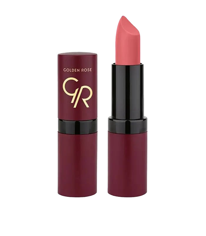 رژ لب گلدن رز مدل Velvet Matte رژ لب گلدن رز مدل Velvet Matte
