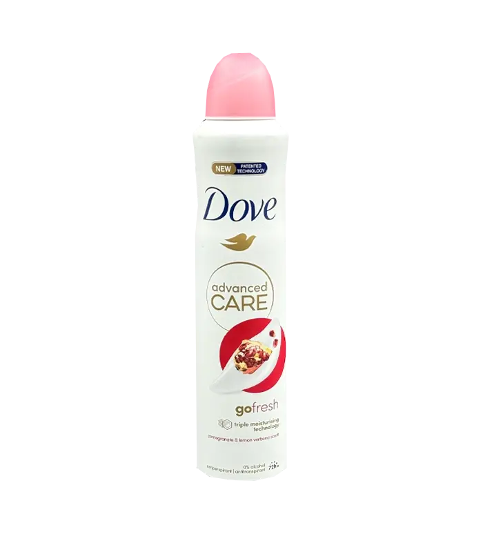 اسپری ضدتعریق داو رایحه انار و لیمویی مدل Go Fresh